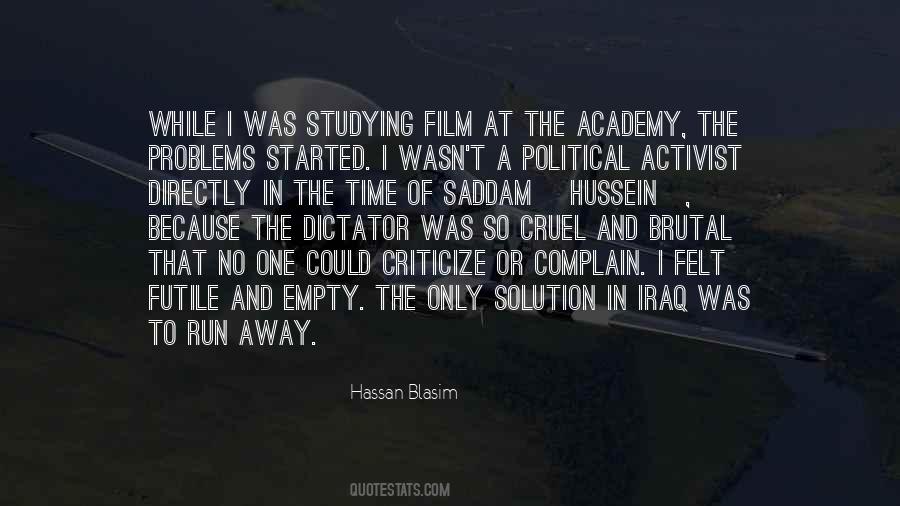 Hassan Blasim Quotes #1442522