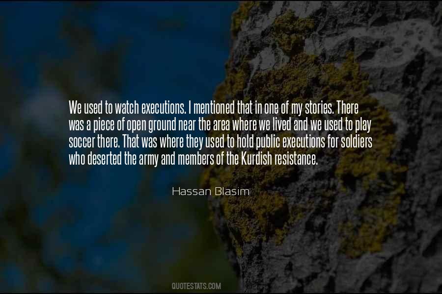 Hassan Blasim Quotes #1754652