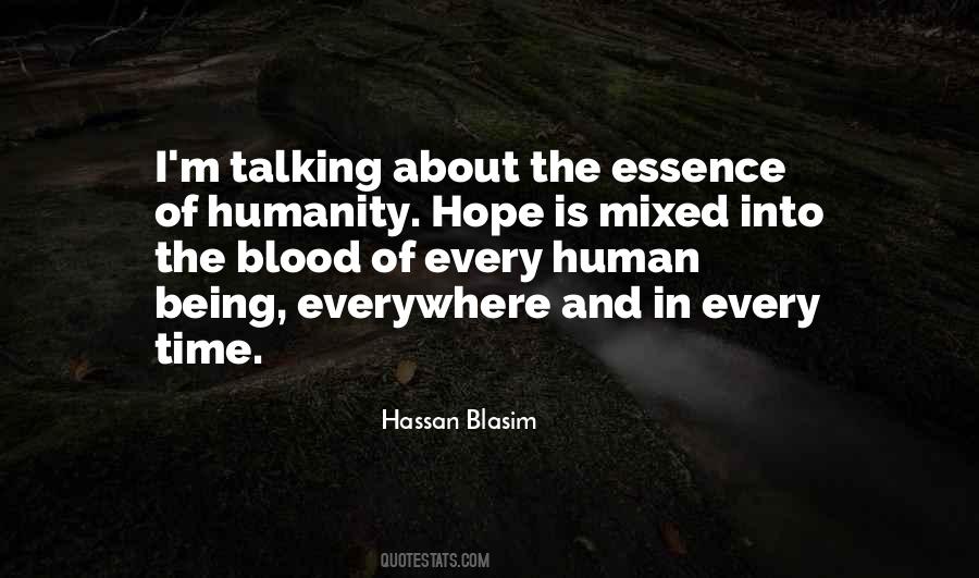 Hassan Blasim Quotes #277120