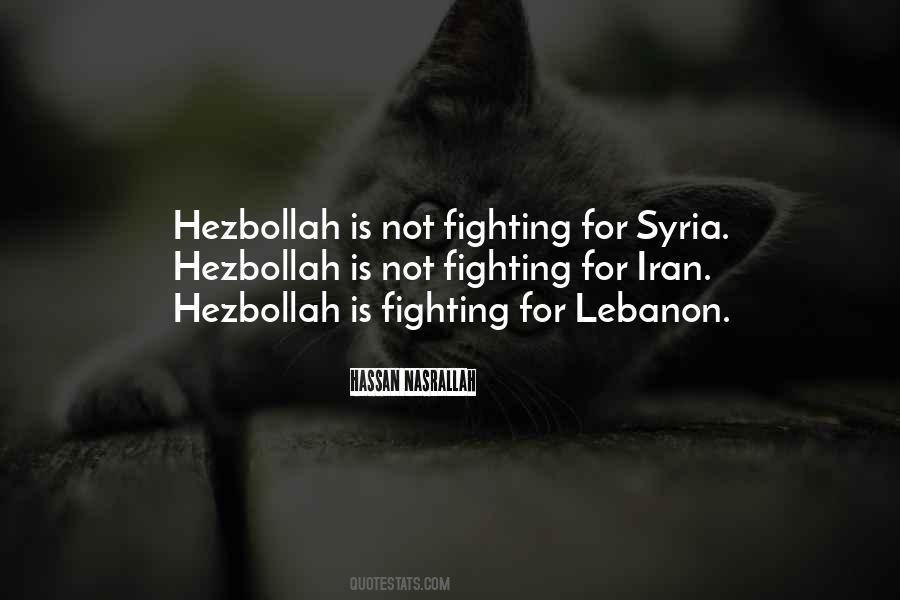 Hassan Nasrallah Quotes #1021512