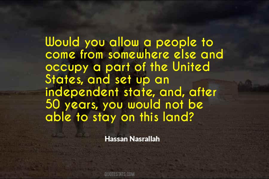 Hassan Nasrallah Quotes #1623881