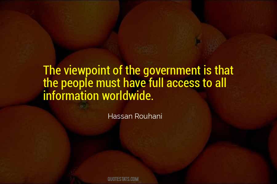 Hassan Rouhani Quotes #1240491