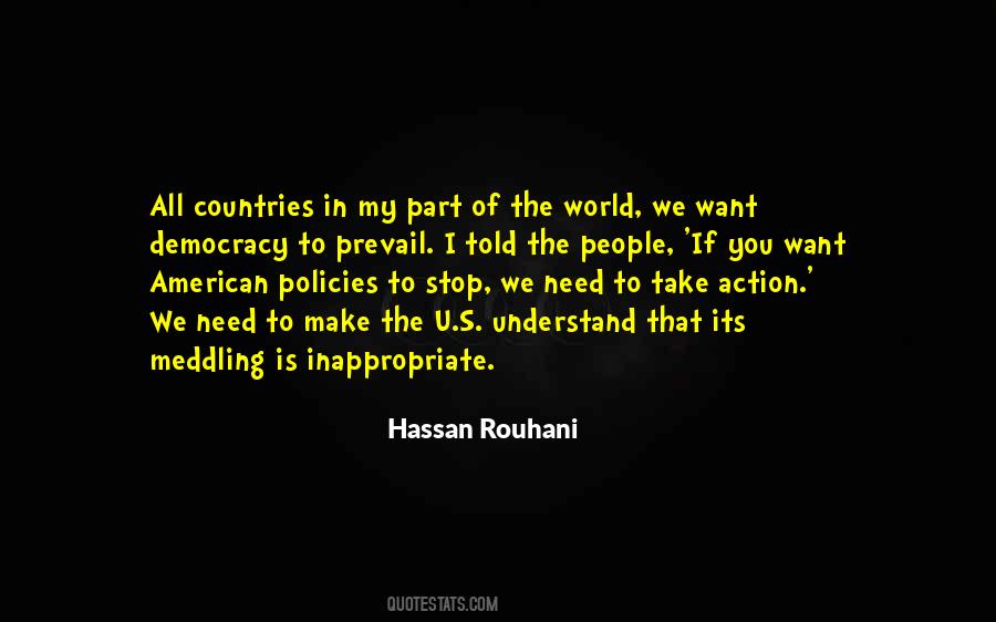 Hassan Rouhani Quotes #1607743