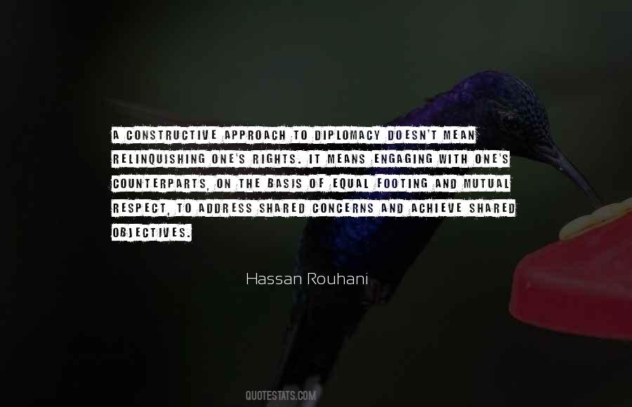 Hassan Rouhani Quotes #72062