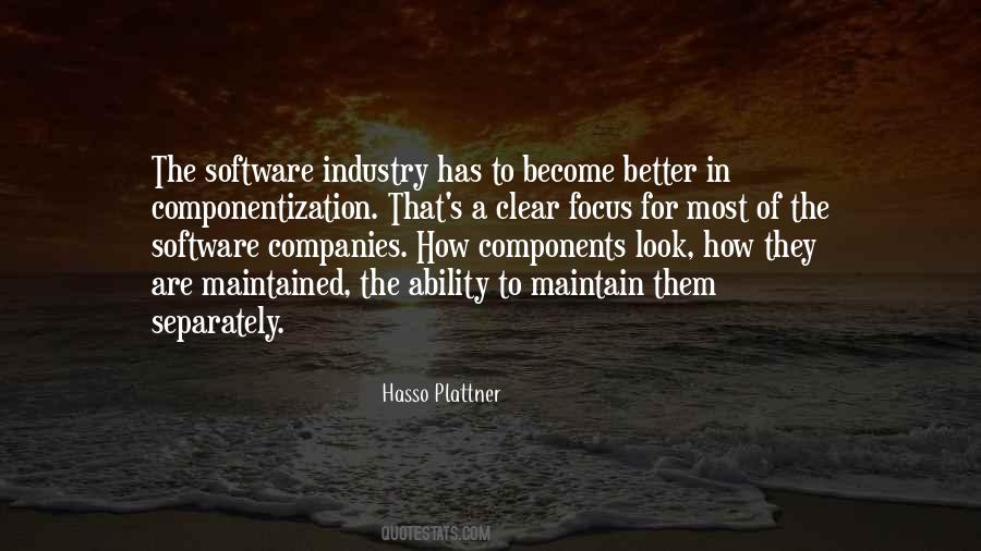 Hasso Plattner Quotes #606989