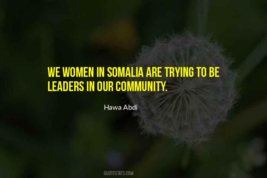 Hawa Abdi Quotes #1809492