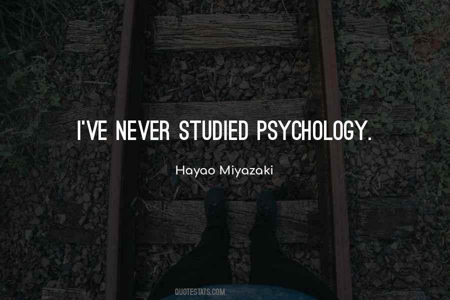 Hayao Miyazaki Quotes #1066708