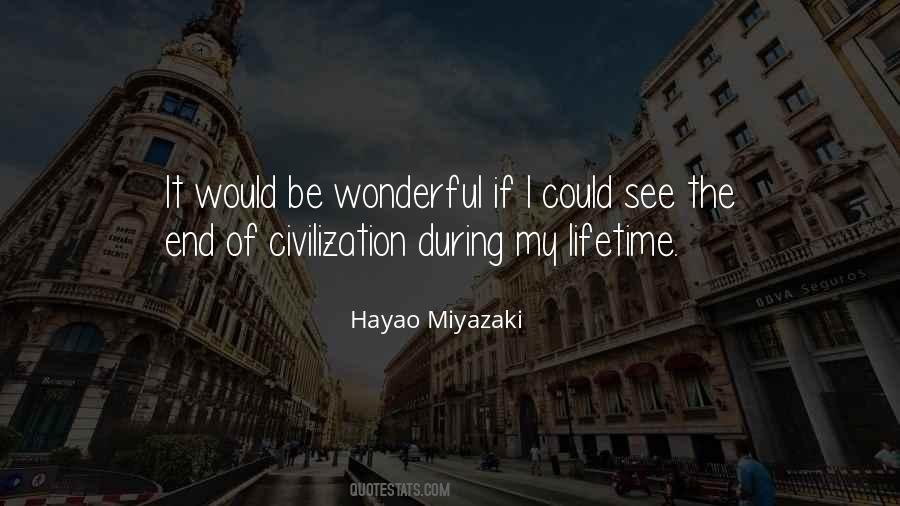 Hayao Miyazaki Quotes #1363424
