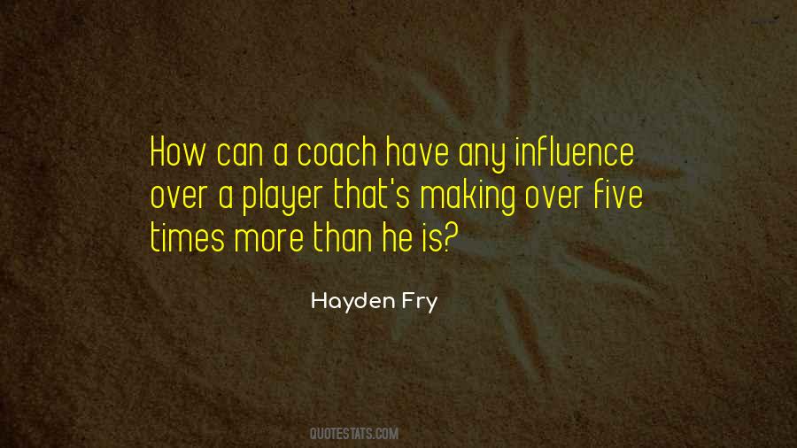 Hayden Fry Quotes #14005