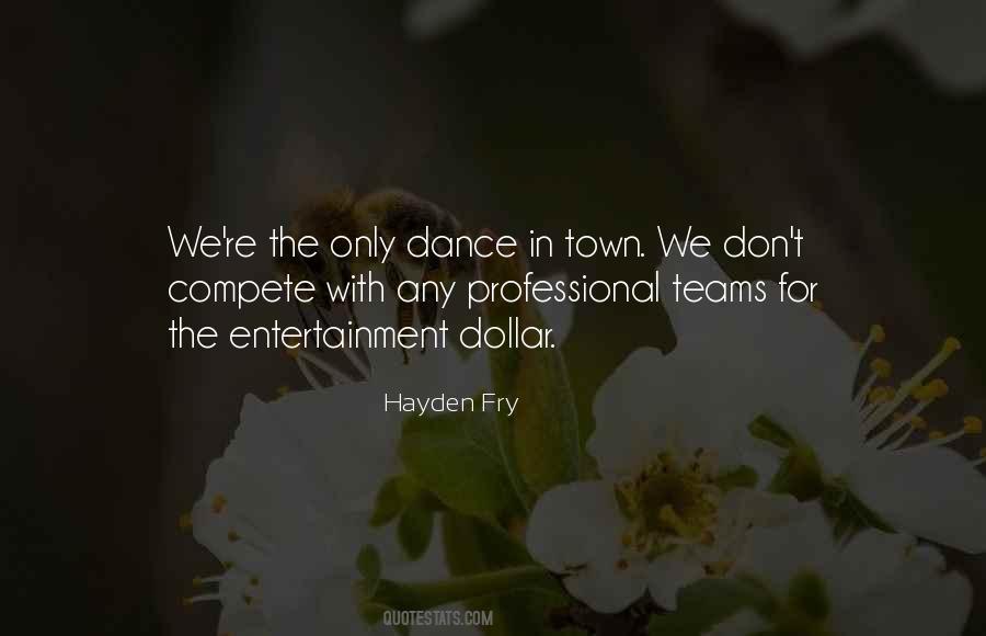 Hayden Fry Quotes #574210