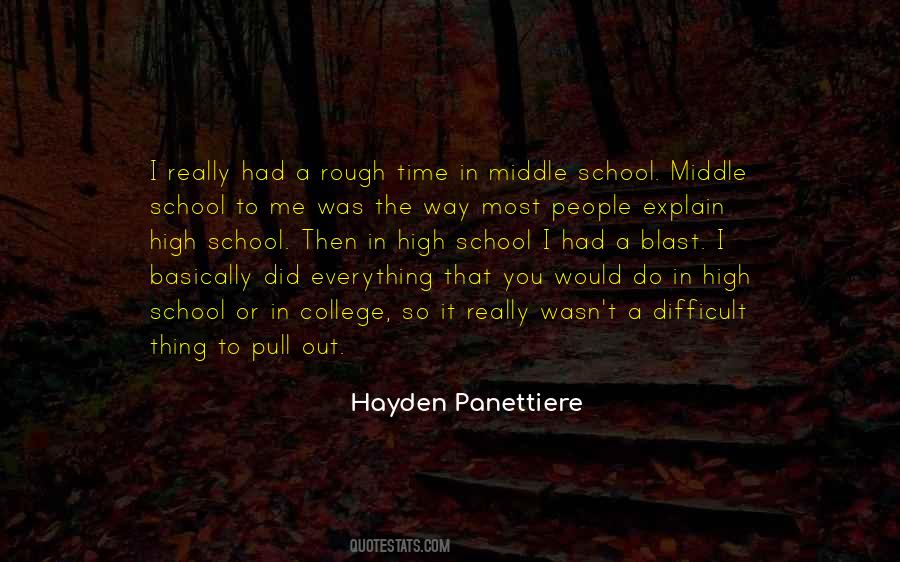 Hayden Panettiere Quotes #1327234