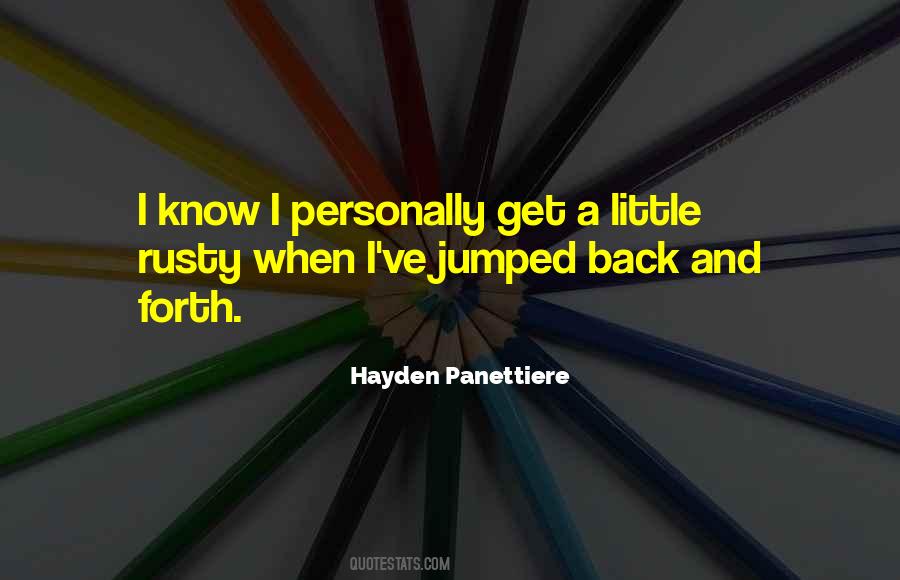 Hayden Panettiere Quotes #663574