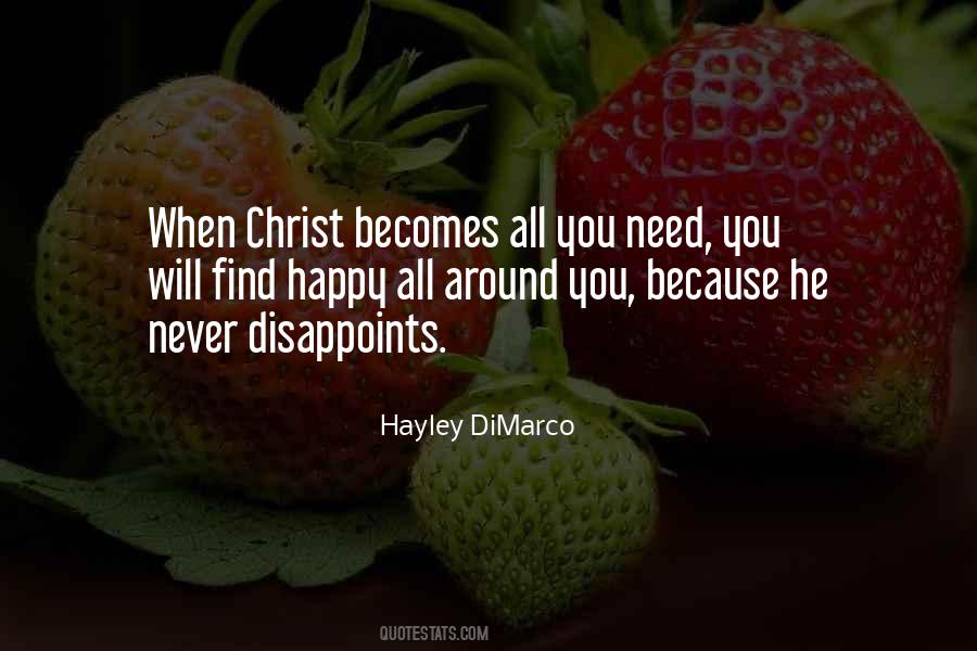Hayley DiMarco Quotes #309162