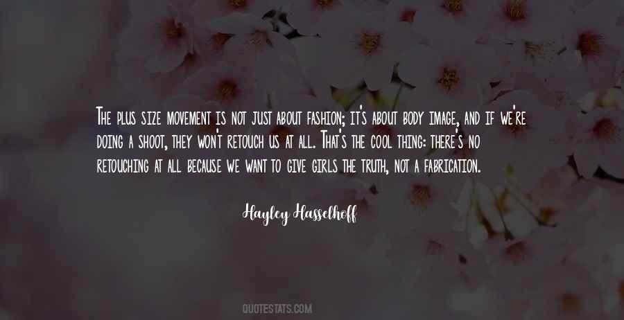 Hayley Hasselhoff Quotes #1456112