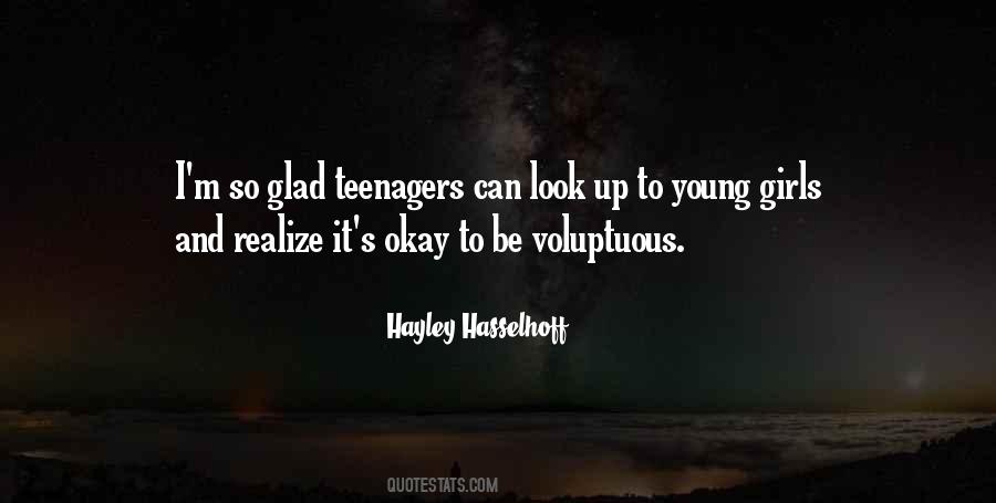 Hayley Hasselhoff Quotes #1528982