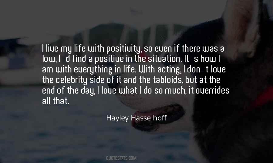 Hayley Hasselhoff Quotes #924954