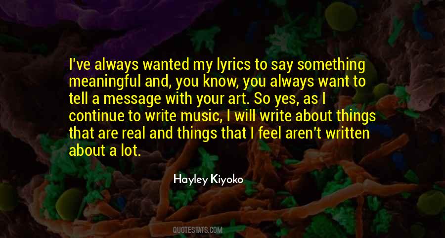 Hayley Kiyoko Quotes #1066510
