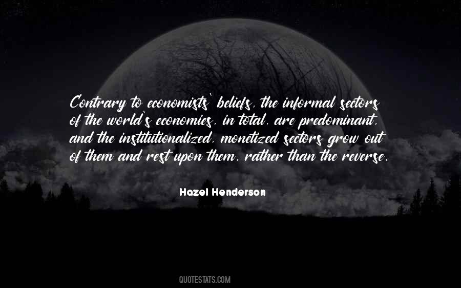 Hazel Henderson Quotes #1287158