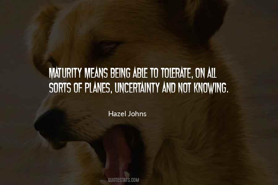 Hazel Johns Quotes #193607 Hazel Johns Quotes #193607