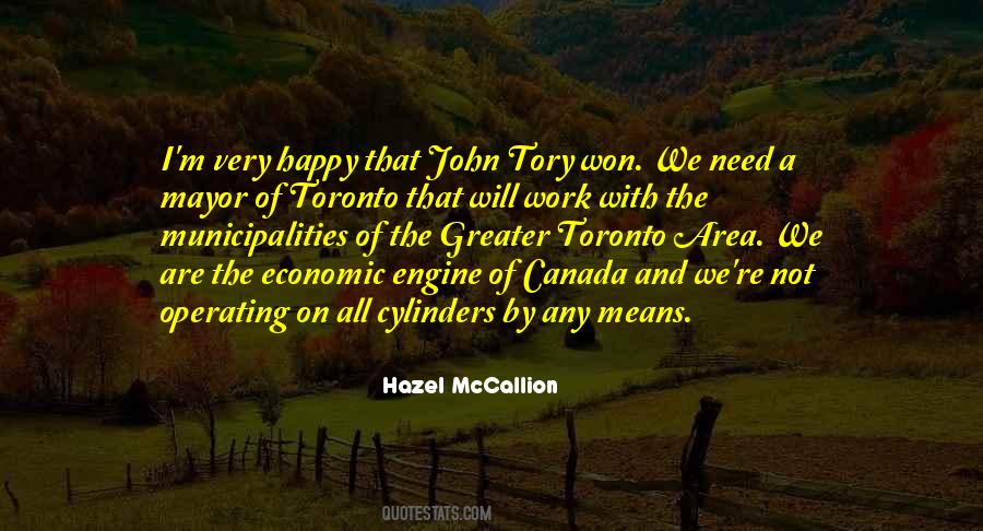 Hazel McCallion Quotes #314771