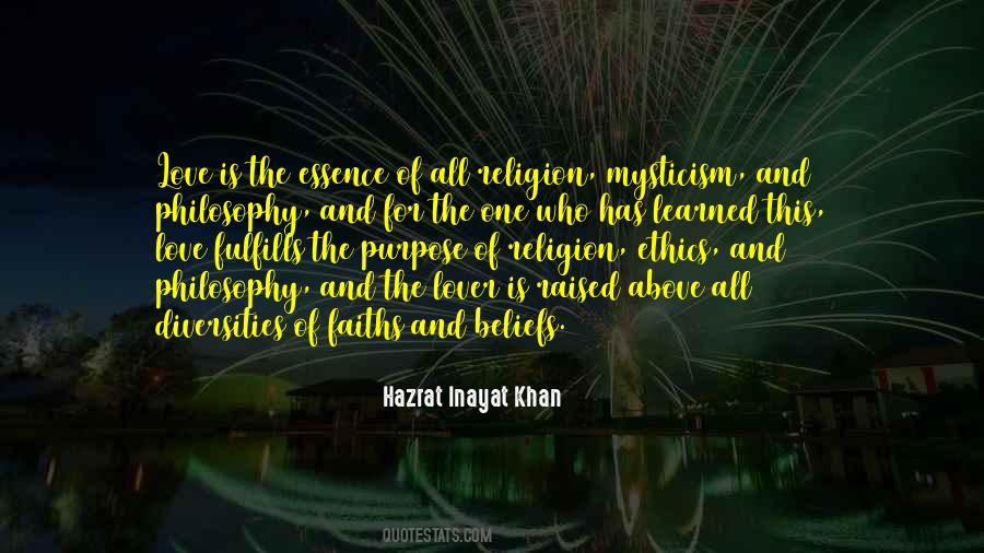 Hazrat Inayat Khan Quotes #296980