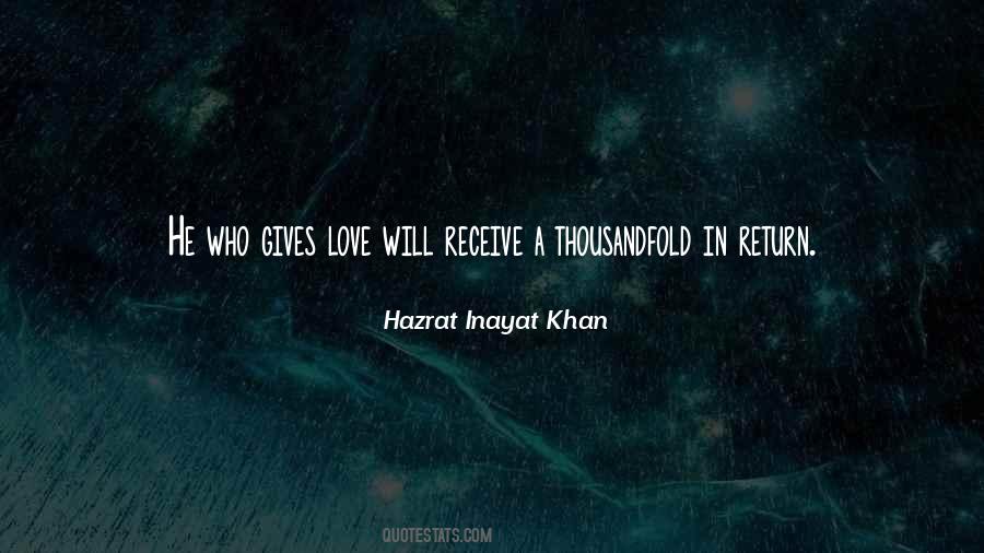 Hazrat Inayat Khan Quotes #478365