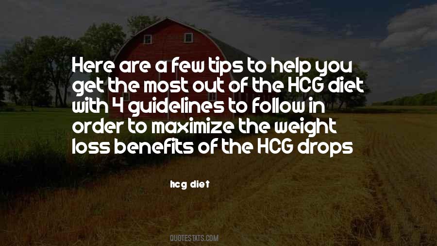 Hcg Diet Quotes #1719545