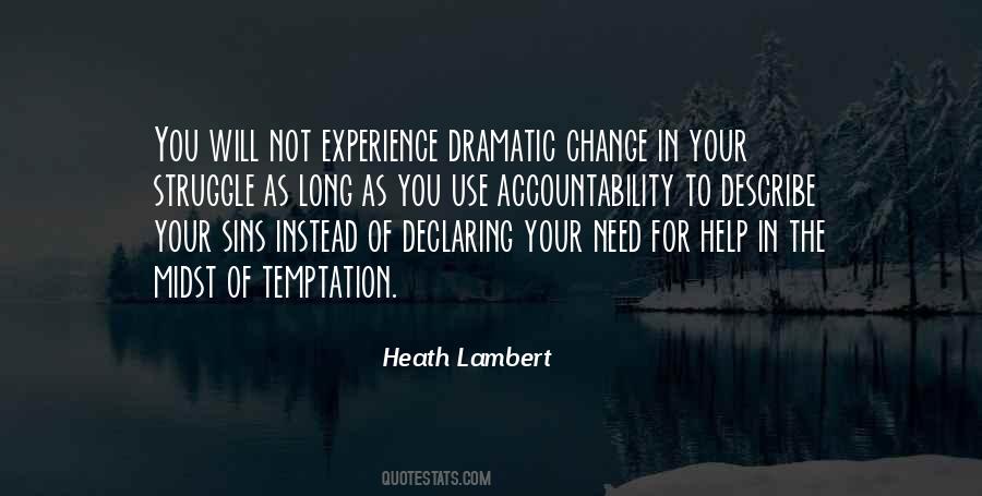 Heath Lambert Quotes #1736697