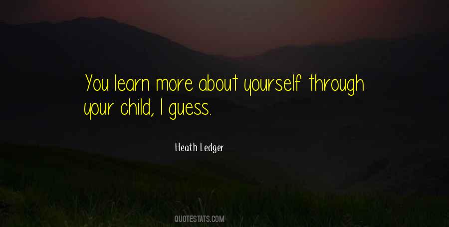 Heath Ledger Quotes #1349449