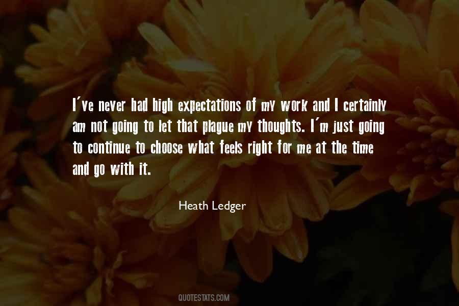 Heath Ledger Quotes #1688936