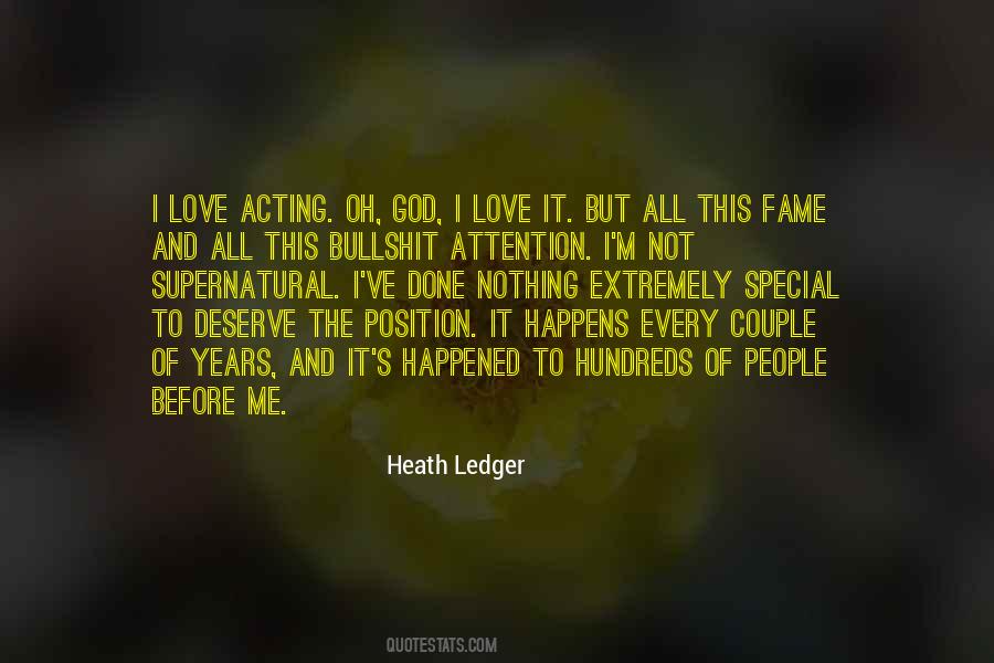 Heath Ledger Quotes #272317