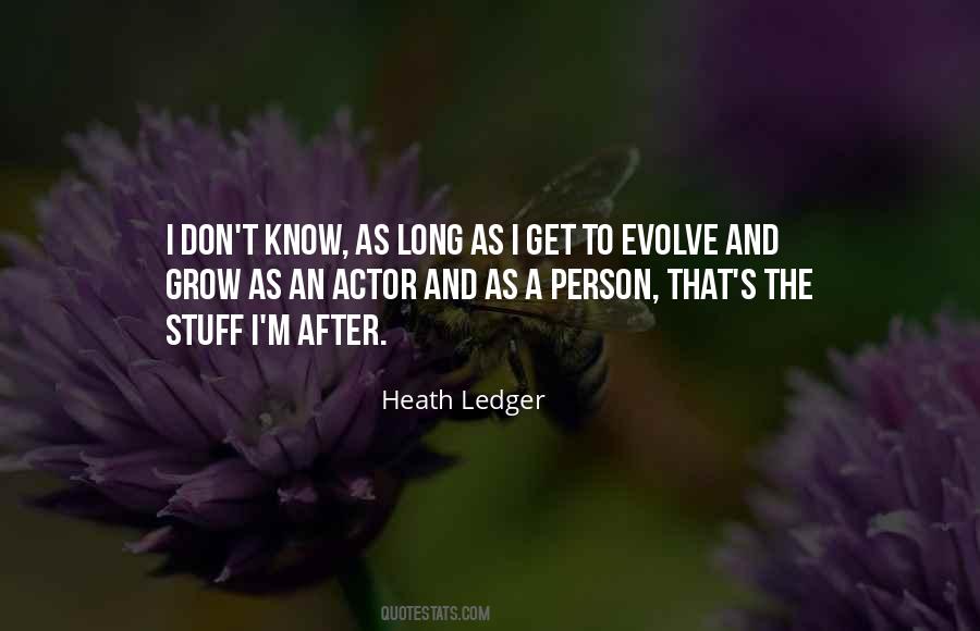 Heath Ledger Quotes #830810