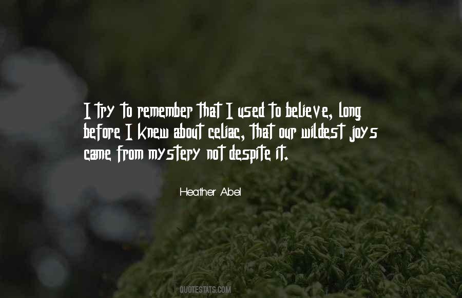 Heather Abel Quotes #966130