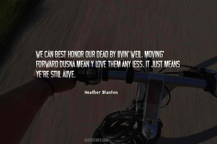 Heather Blanton Quotes #1217651