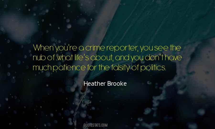 Heather Brooke Quotes #239747