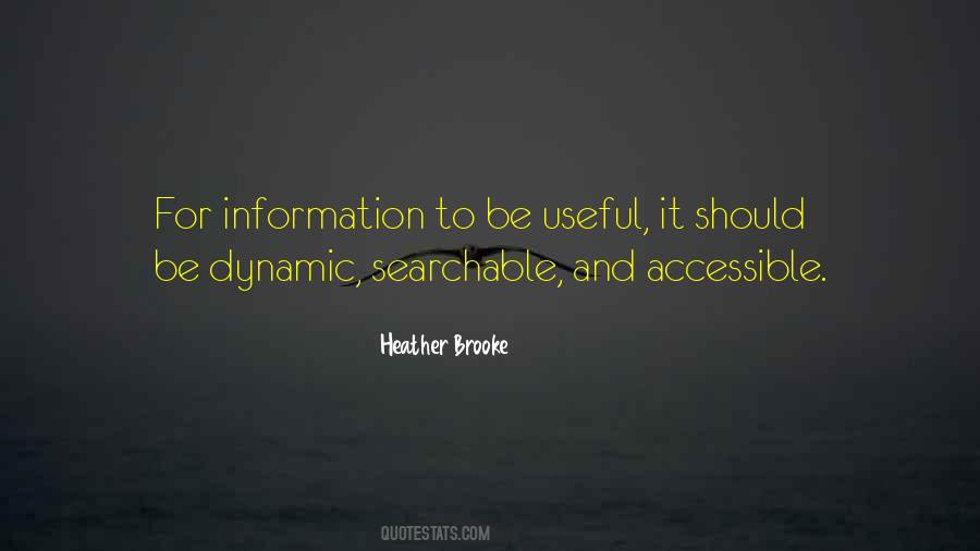Heather Brooke Quotes #410073