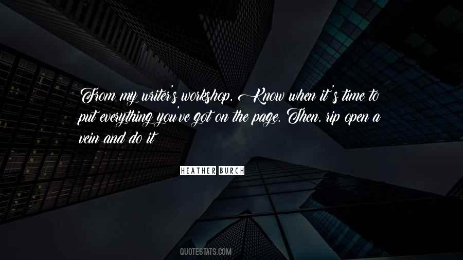 Heather Burch Quotes #353709