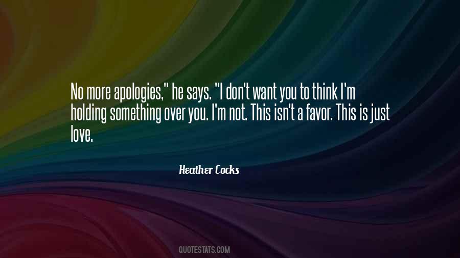 Heather Cocks Quotes #1034345