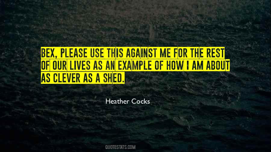 Heather Cocks Quotes #922384