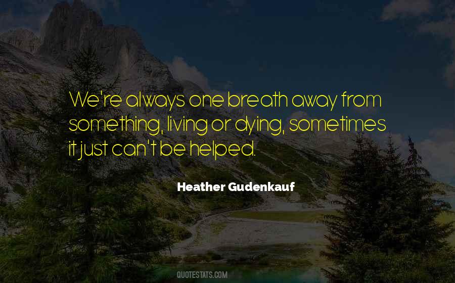 Heather Gudenkauf Quotes #178100