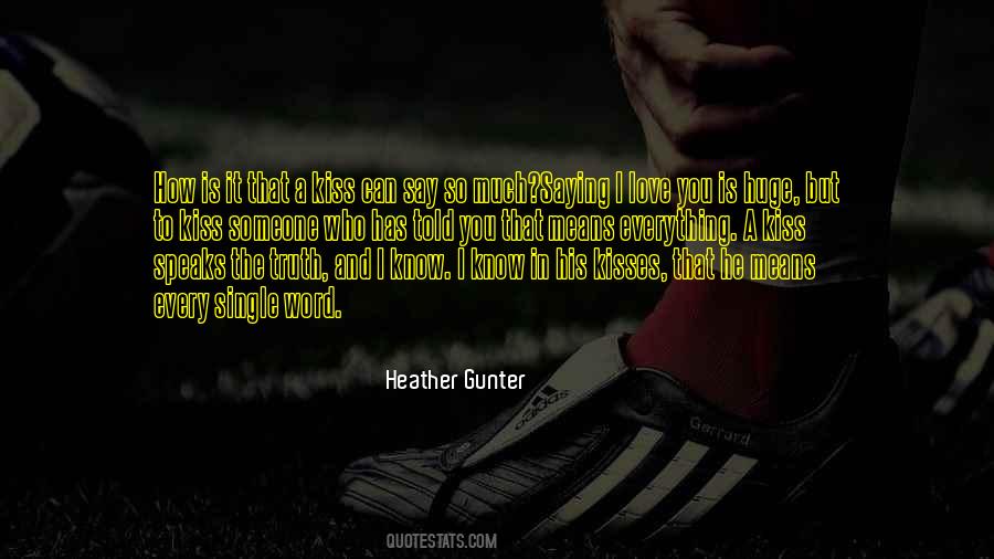 Heather Gunter Quotes #5703