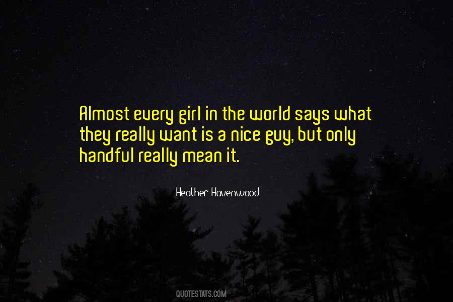 Heather Havenwood Quotes #1069974