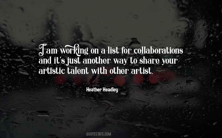 Heather Headley Quotes #1577107