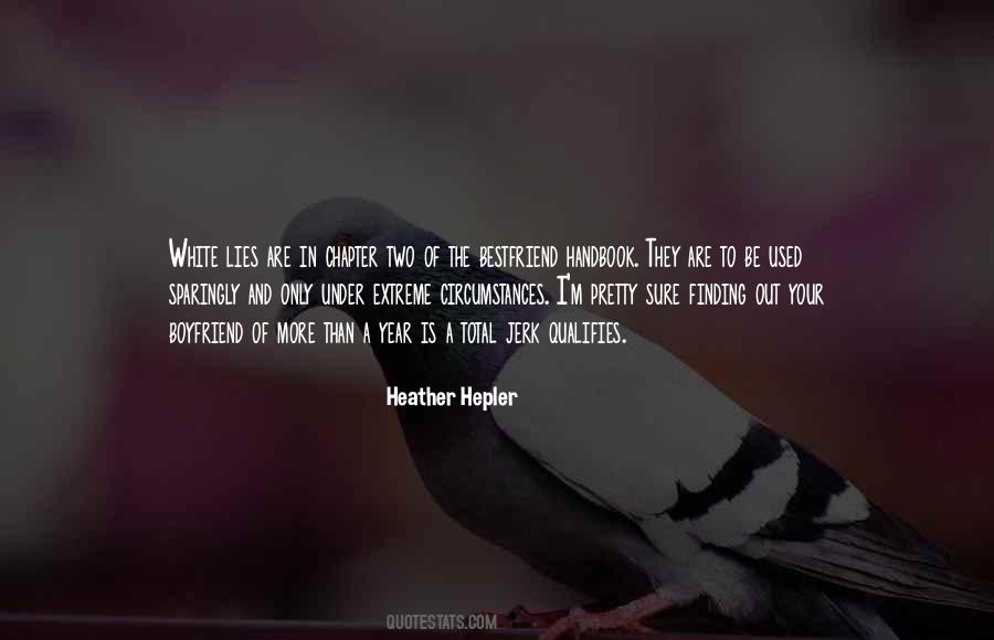 Heather Hepler Quotes #1443617