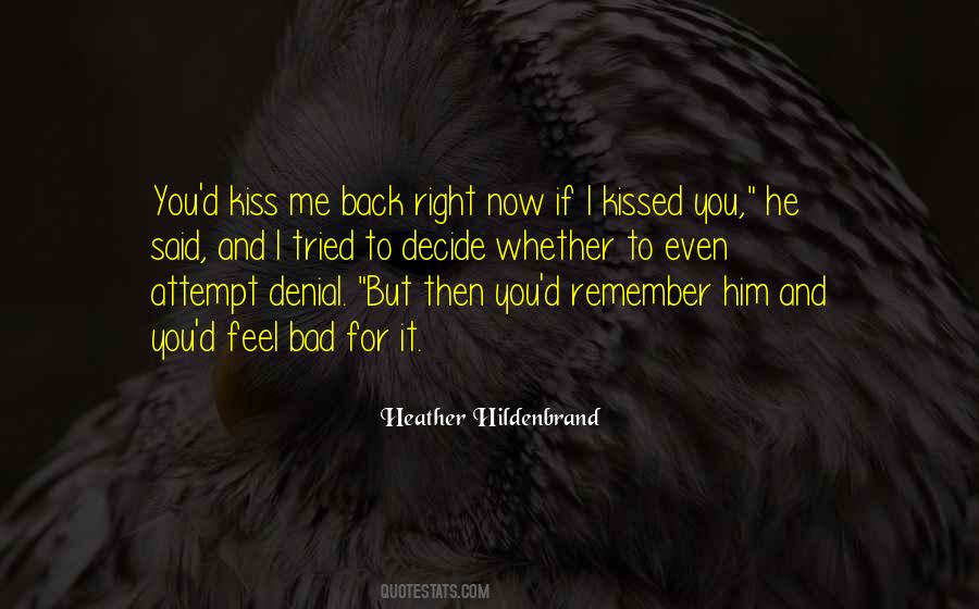 Heather Hildenbrand Quotes #628303