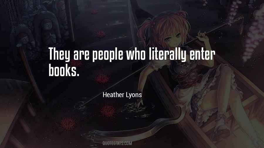 Heather Lyons Quotes #1846283