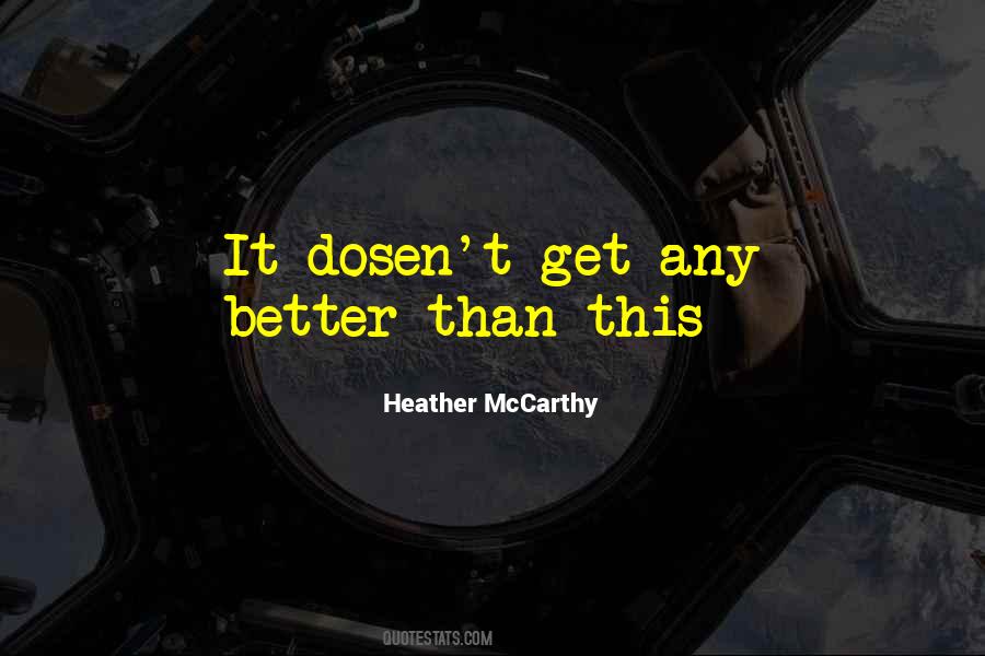 Heather McCarthy Quotes #738849