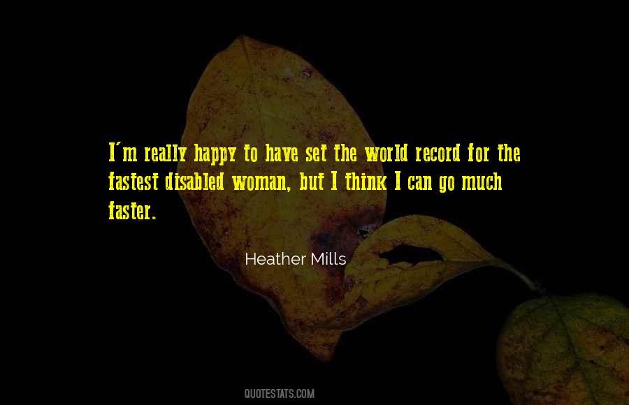 Heather Mills Quotes #339664