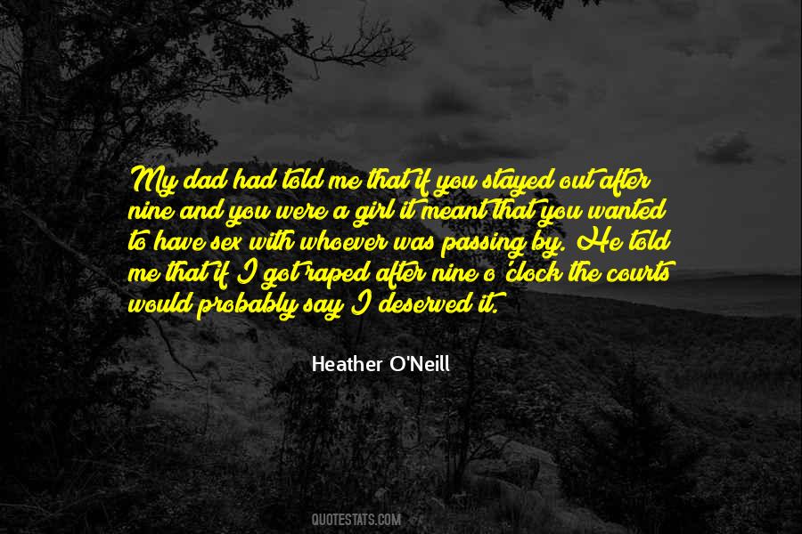 Heather O'Neill Quotes #1023927