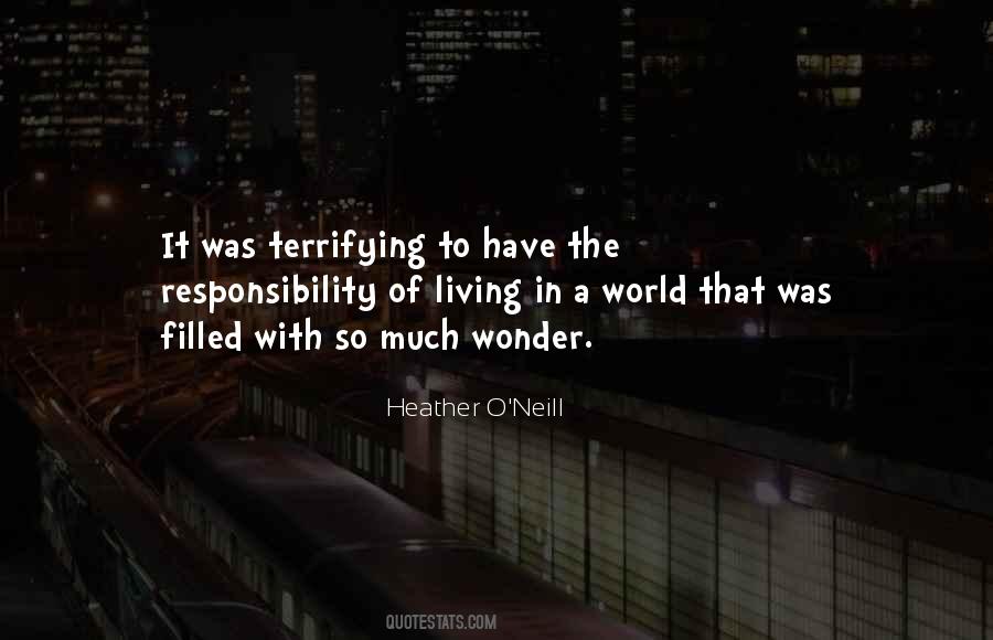 Heather O'Neill Quotes #242840